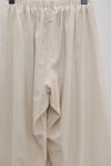 BASERANGE wide-leg pants TRCR-WS-SP24 UNDYED